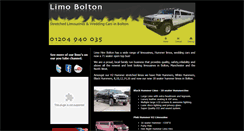 Desktop Screenshot of limobolton.co.uk