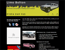 Tablet Screenshot of limobolton.co.uk